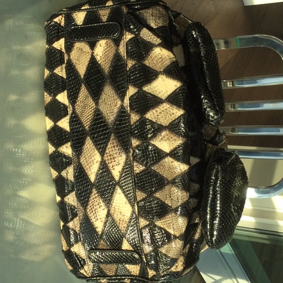 Dolce and Gabbana patchwork snakeskin Ms Curly bag - Picture 7 of 13